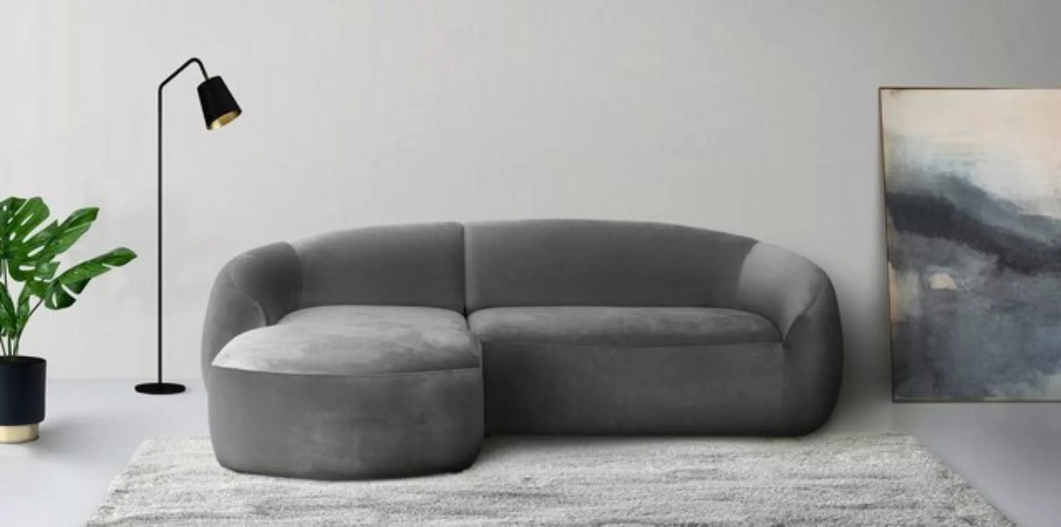 LeGer Home by Lena Gercke Ecksofa "Yani L-Form", organische Form, auch in B günstig online kaufen