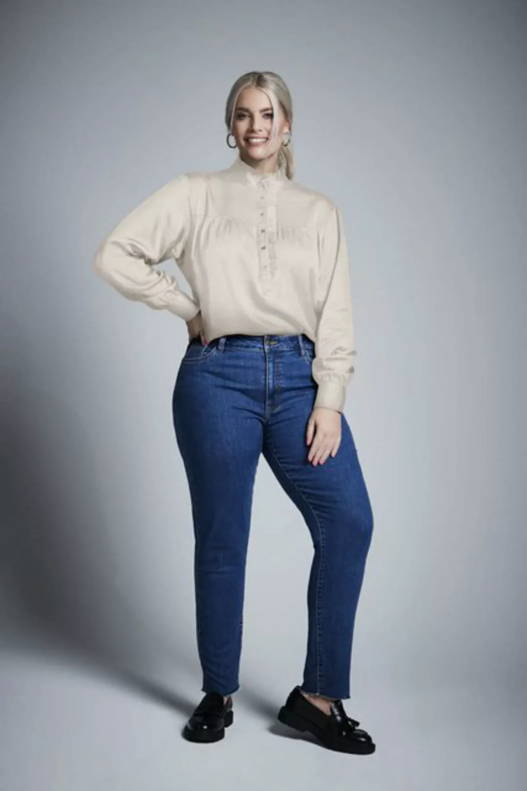 Rock Your Curves by Angelina K. 5-Pocket-Jeans im 5-Pocket-Design günstig online kaufen