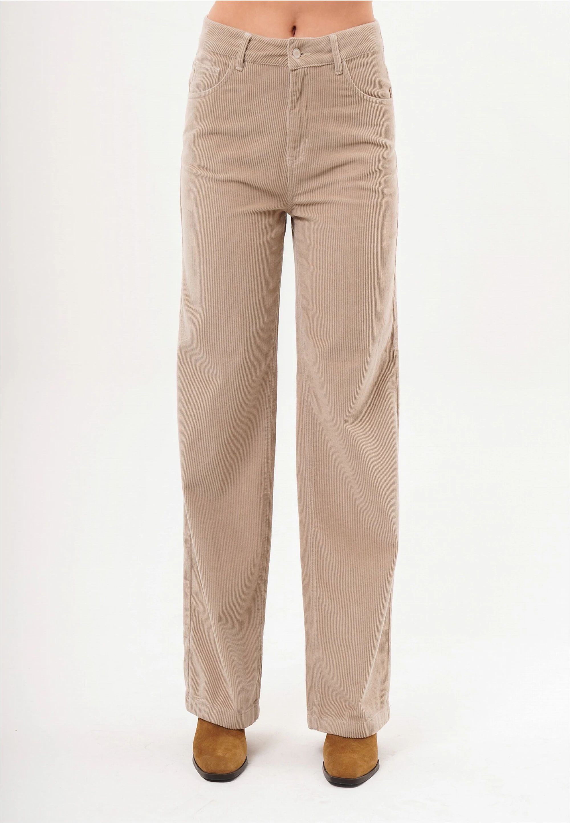 freshlions Cordhose "Jara", (1 tlg.), mit ausgestelltem Bein günstig online kaufen