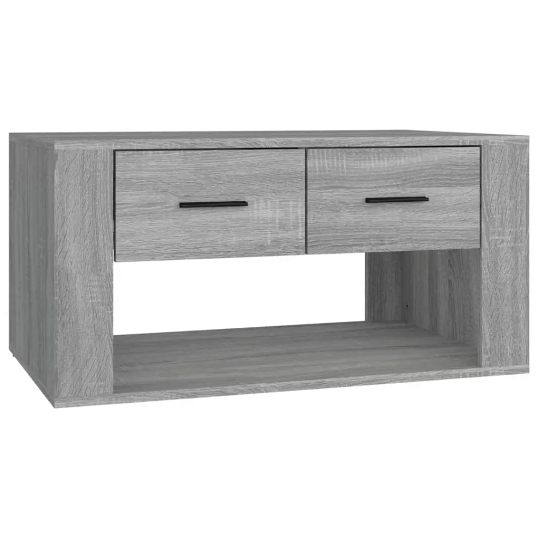 Vidaxl Couchtisch Grau Sonoma 80x50x40 Cm Holzwerkstoff günstig online kaufen