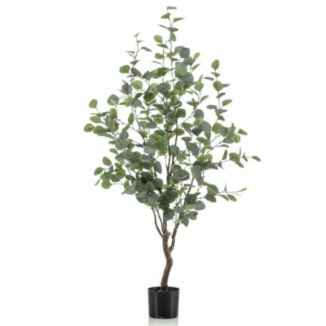 Emerald Künstlicher Eukalyptusbaum im Topf Kunstbaum Kunstpflanze  120/140c günstig online kaufen