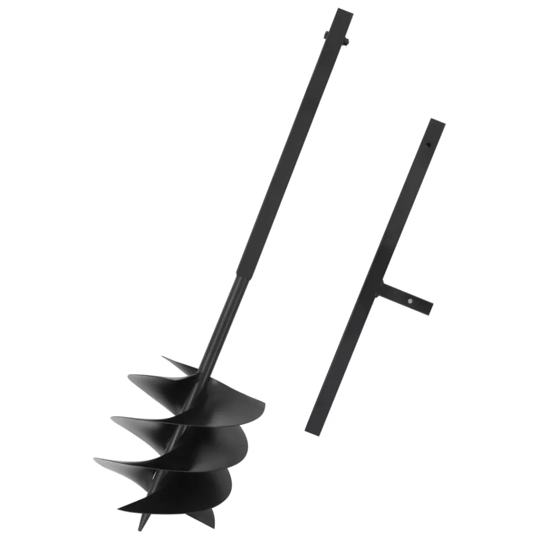 Erdbohrer Mit Griff 250 Mm Stahl Schwarz günstig online kaufen