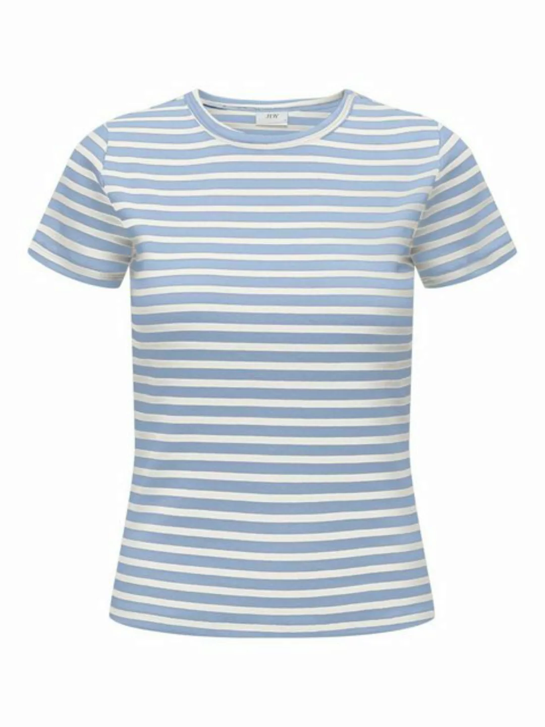 JACQUELINE de YONG T-Shirt Gestreiftes Shirt Top Basic Rundhals Oberteil JD günstig online kaufen