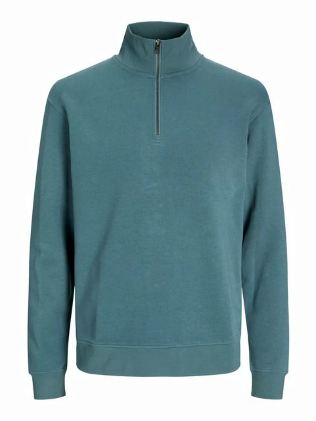 Jack & Jones Sweatshirt JJEBRADLEY SWEAT HALF ZIP NOOS mit Troyer Kragen günstig online kaufen