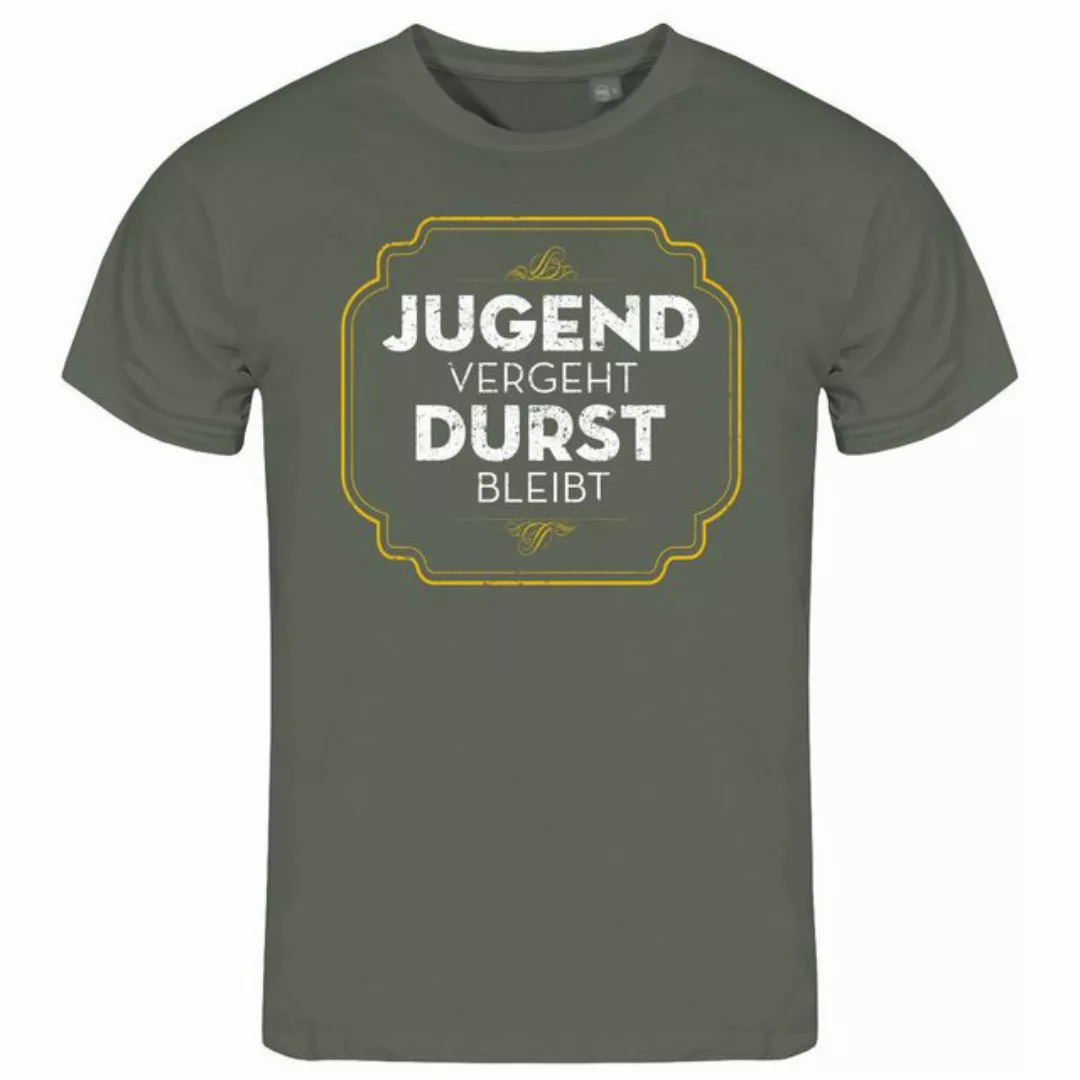 deinshirt Print-Shirt Herren T-Shirt Jugend vergeht Durst bleibt Funshirt m günstig online kaufen