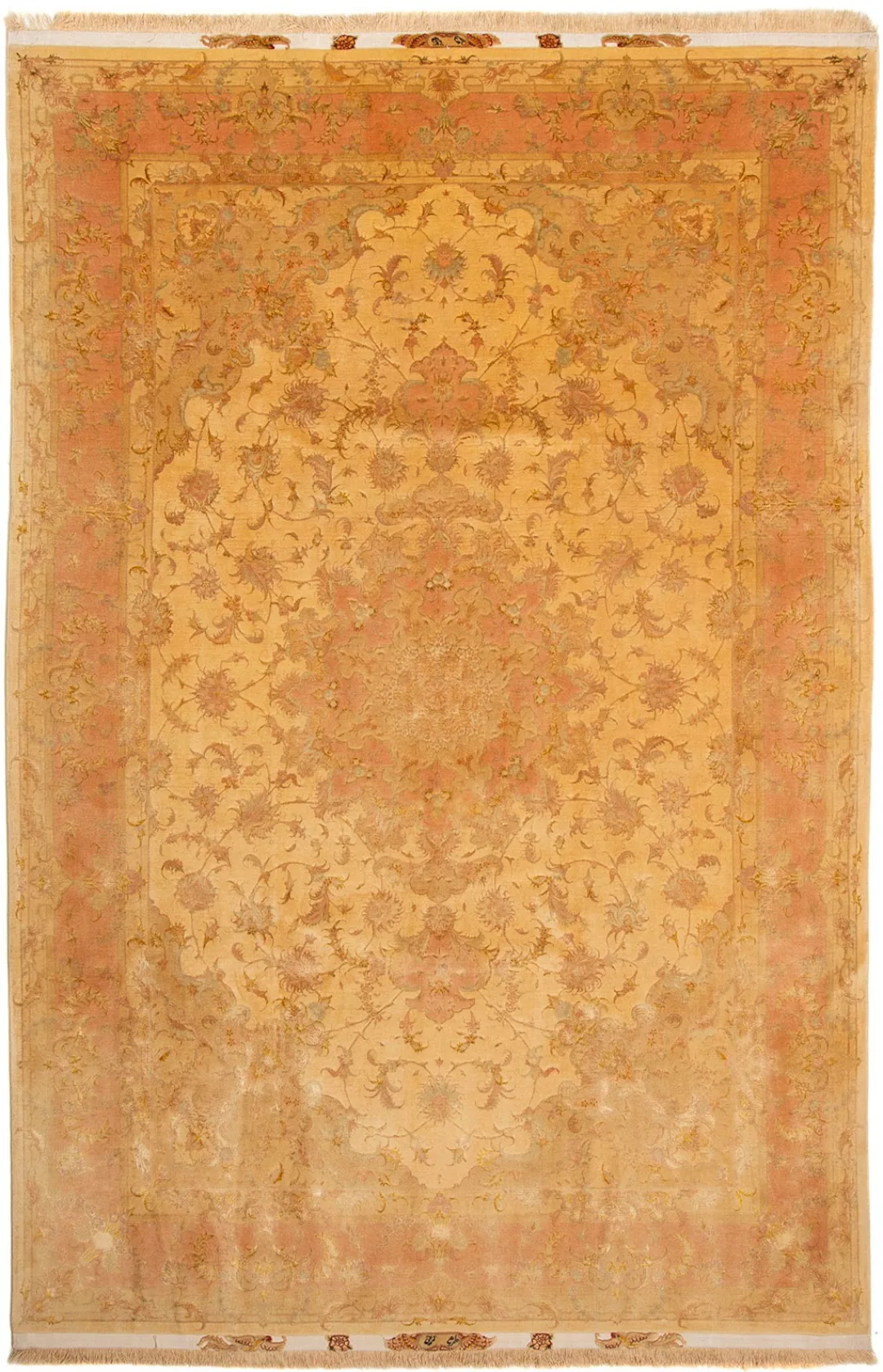 morgenland Orientteppich »Perser - Täbriz - Royal - 300 x 200 cm - gold«, r günstig online kaufen