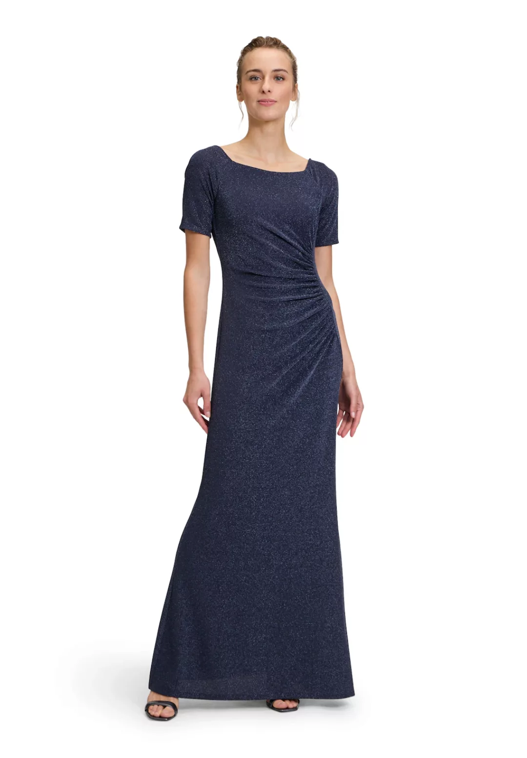 Vera Mont Abendkleid "Vera Mont Abendkleid im Glitzer-Look", Raffung günstig online kaufen