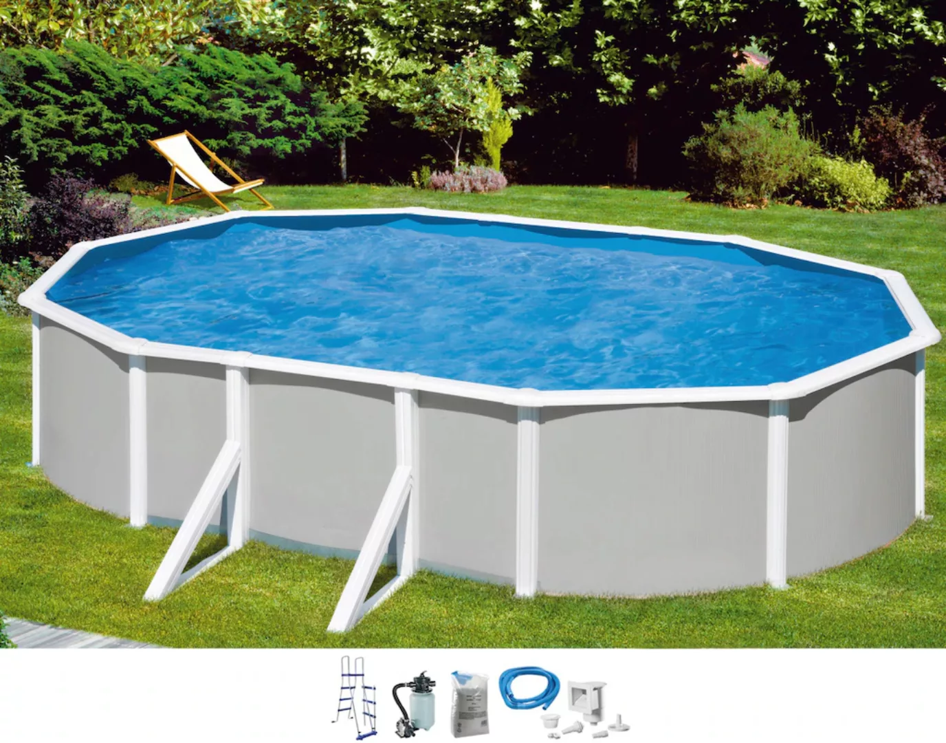 my POOL BWT Ovalpool, (Set, 5 tlg.), verschiedene Größen, zum Aufstellen günstig online kaufen