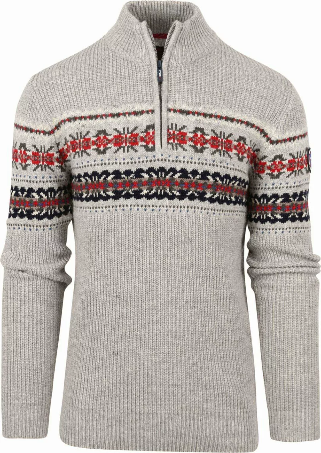 NZA Half Zip Pullover Ngunguru Grau - Größe L günstig online kaufen