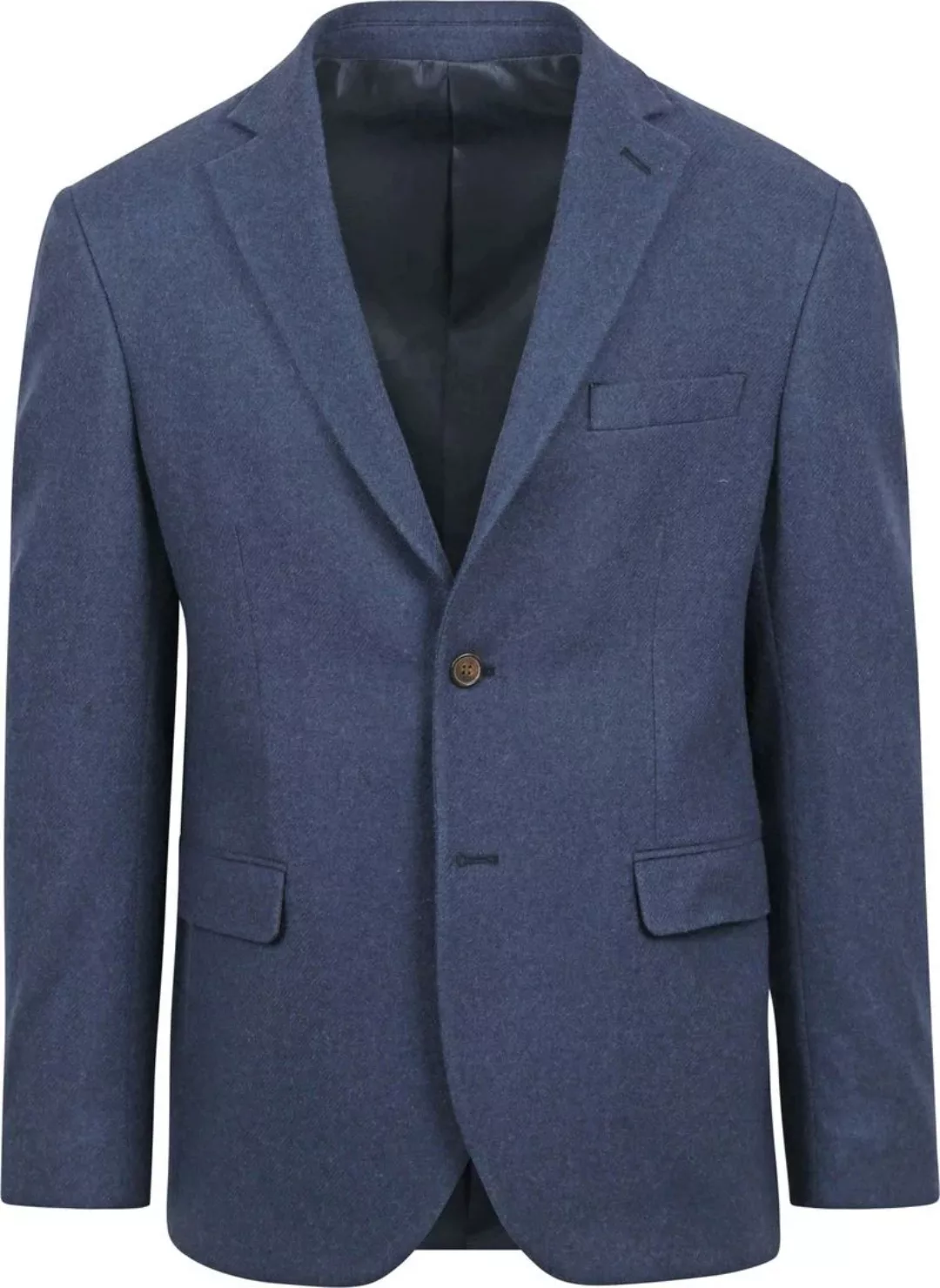 Suitable Tweed Blazer Mid-Blau - Größe 56 günstig online kaufen