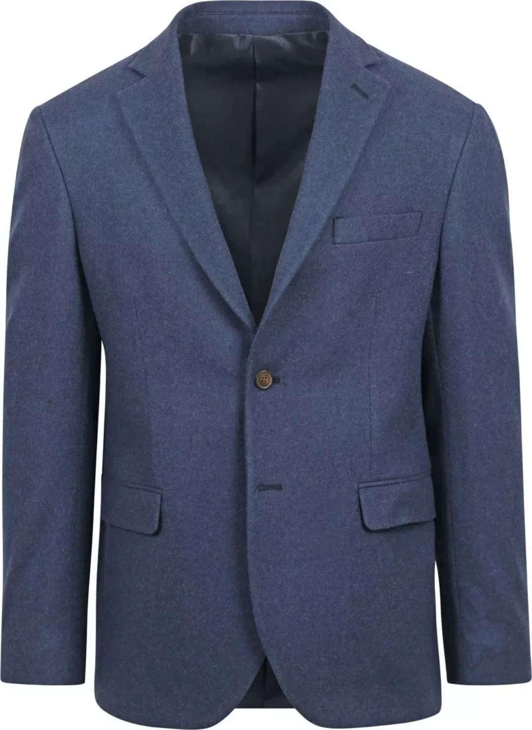 Suitable Tweed Blazer Mid-Blau - Größe 52 günstig online kaufen