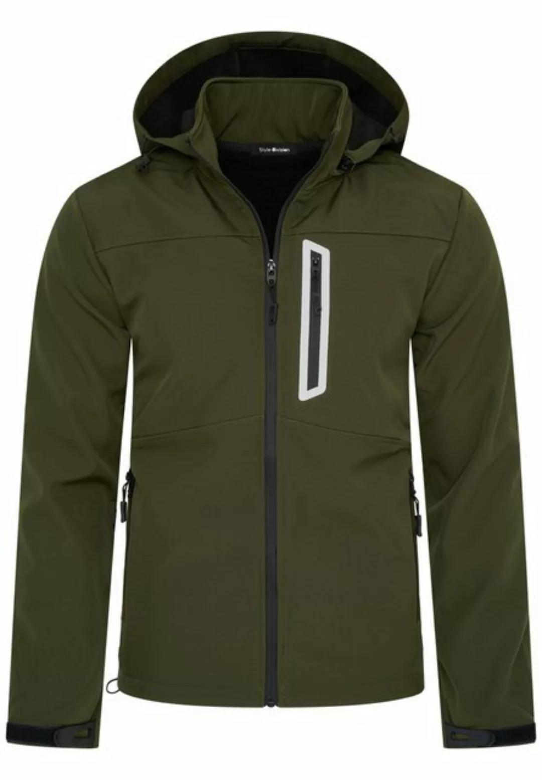 Style-Division Softshelljacke SDALTAI Herren Übergangsjacke mit Kapuze Outd günstig online kaufen