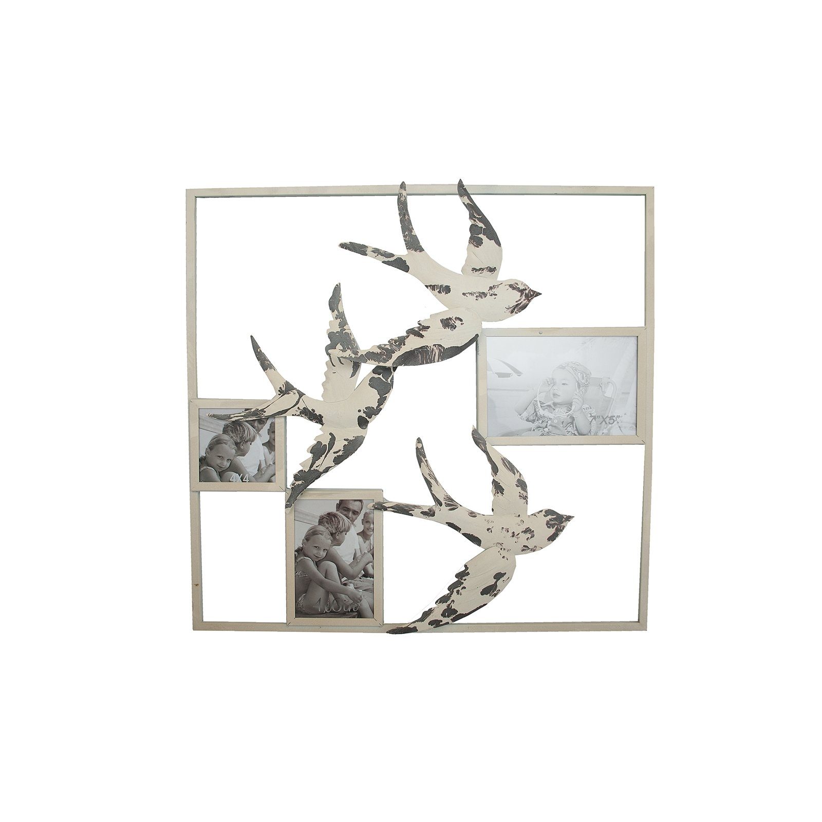 NTK-Collection Wanddekoobjekt Wanddeko mit Bilderrahmen Schwalbe günstig online kaufen