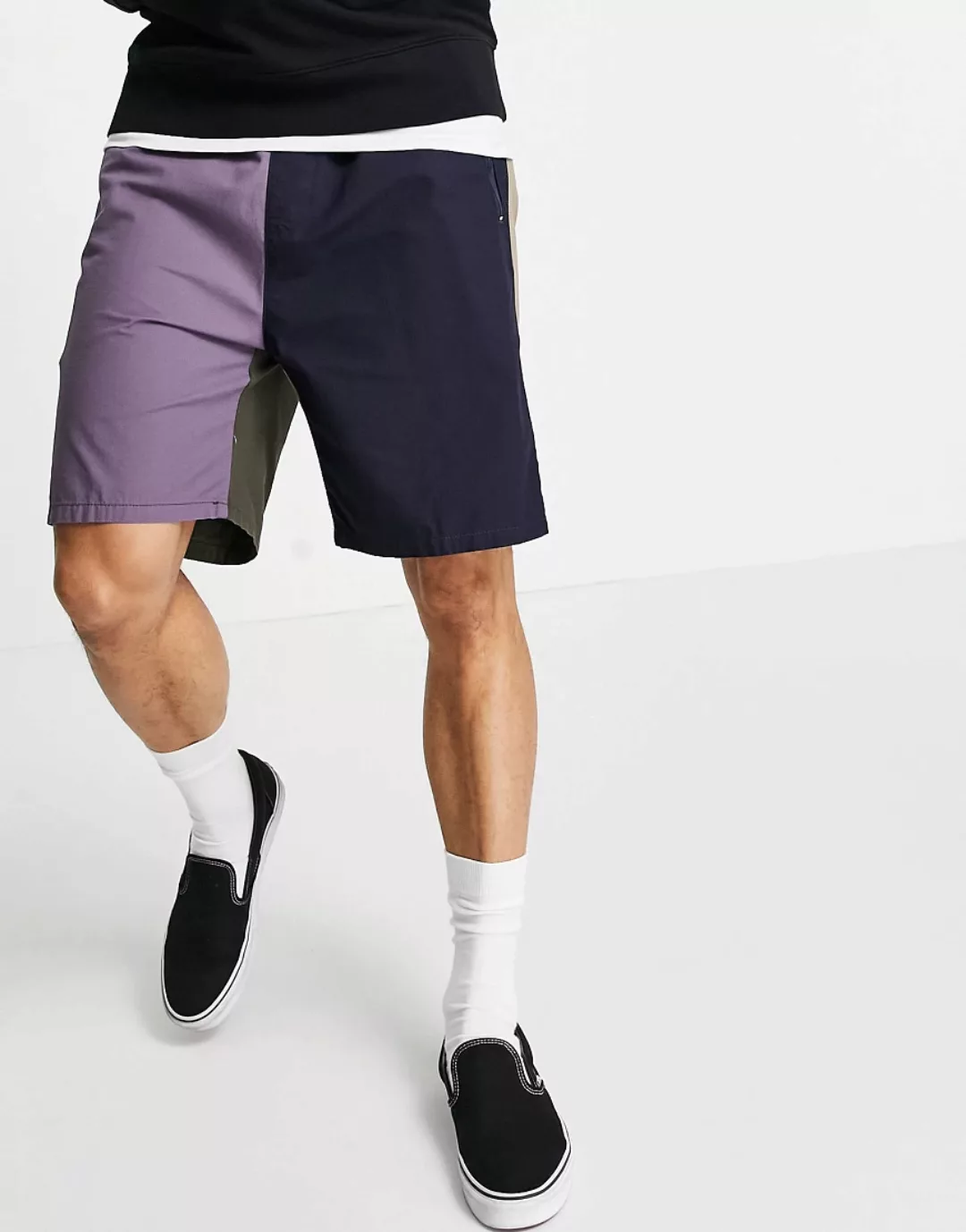 Carhartt WIP – Valliant – Mehrfarbige Shorts aus Ripstop günstig online kaufen