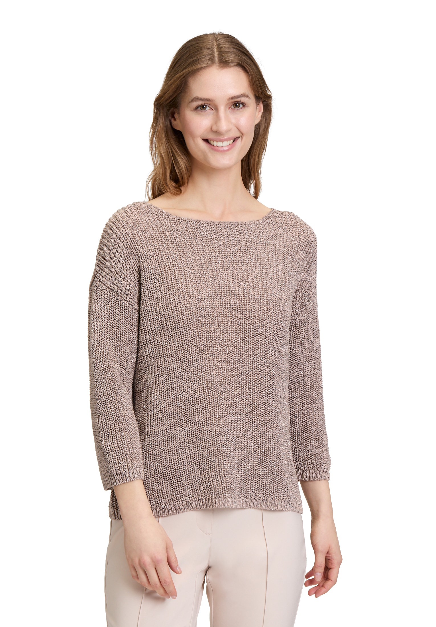 Betty Barclay Strickpullover "Betty Barclay Basic-Strickpullover mit Rippen günstig online kaufen