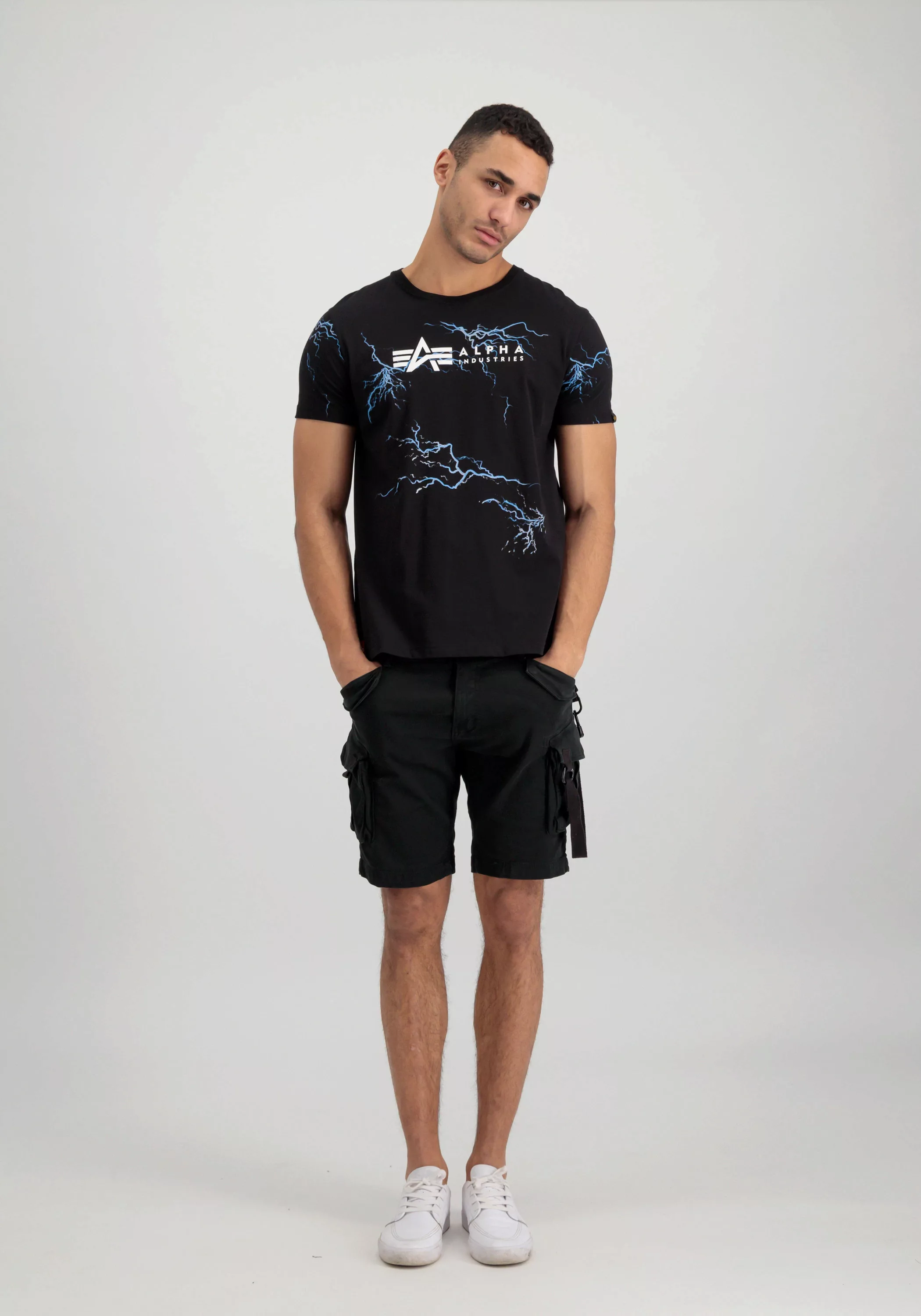 Alpha Industries T-Shirt "Alpha Industries Men - T-Shirts Lightning AOP T-S günstig online kaufen