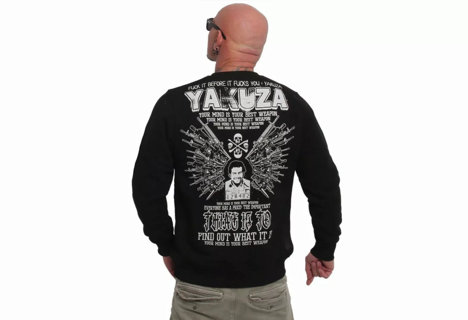 YAKUZA Sweatshirt Uncertainity günstig online kaufen