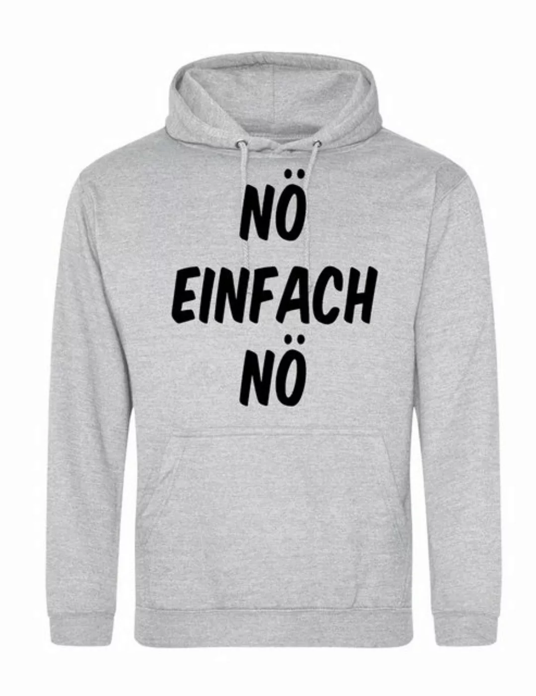 Youth Designz Kapuzenpullover Nö Einfach Nö Herren Hoodie Pullover mit tren günstig online kaufen