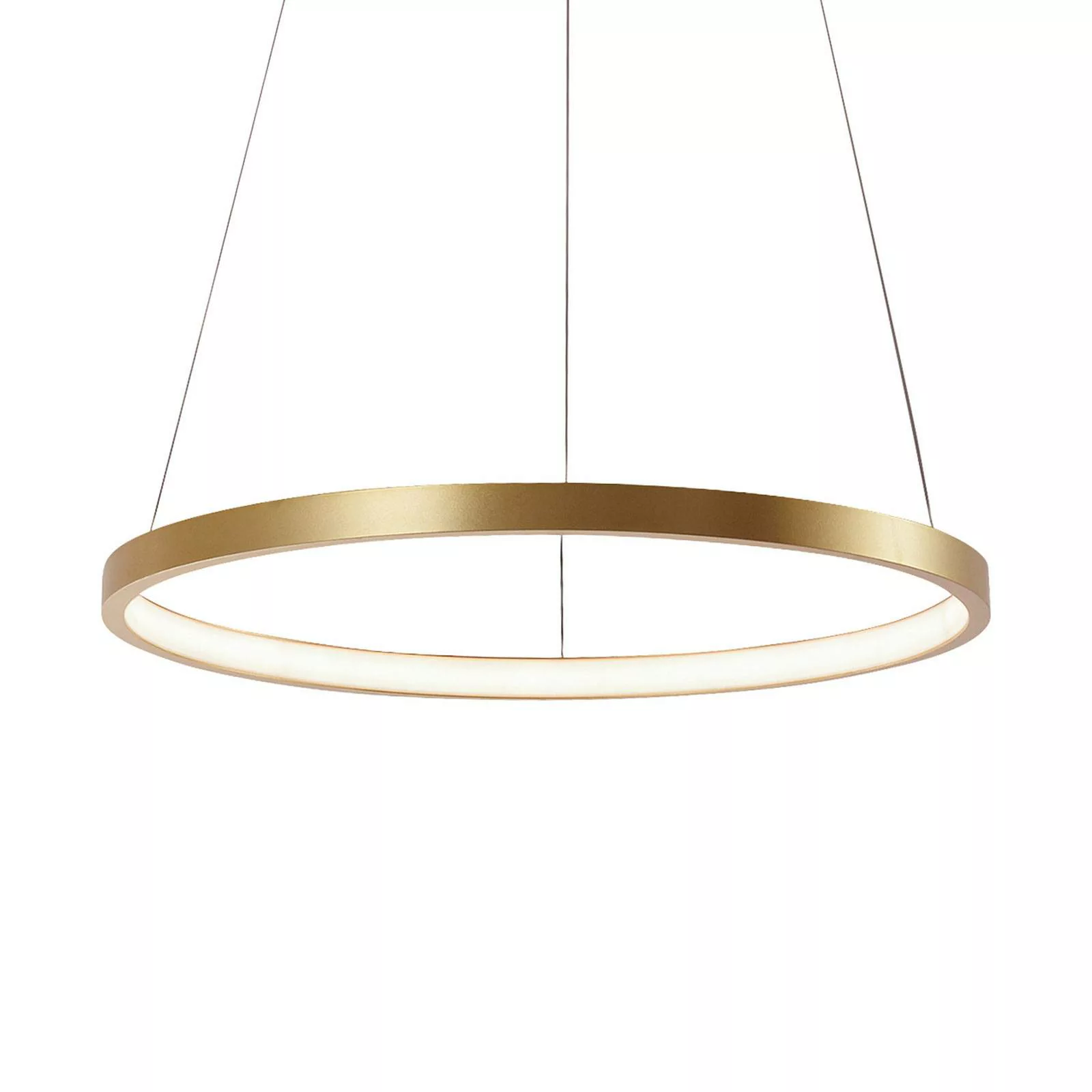 LED-Pendelleuchte Circle, gold, Ø 39 cm günstig online kaufen