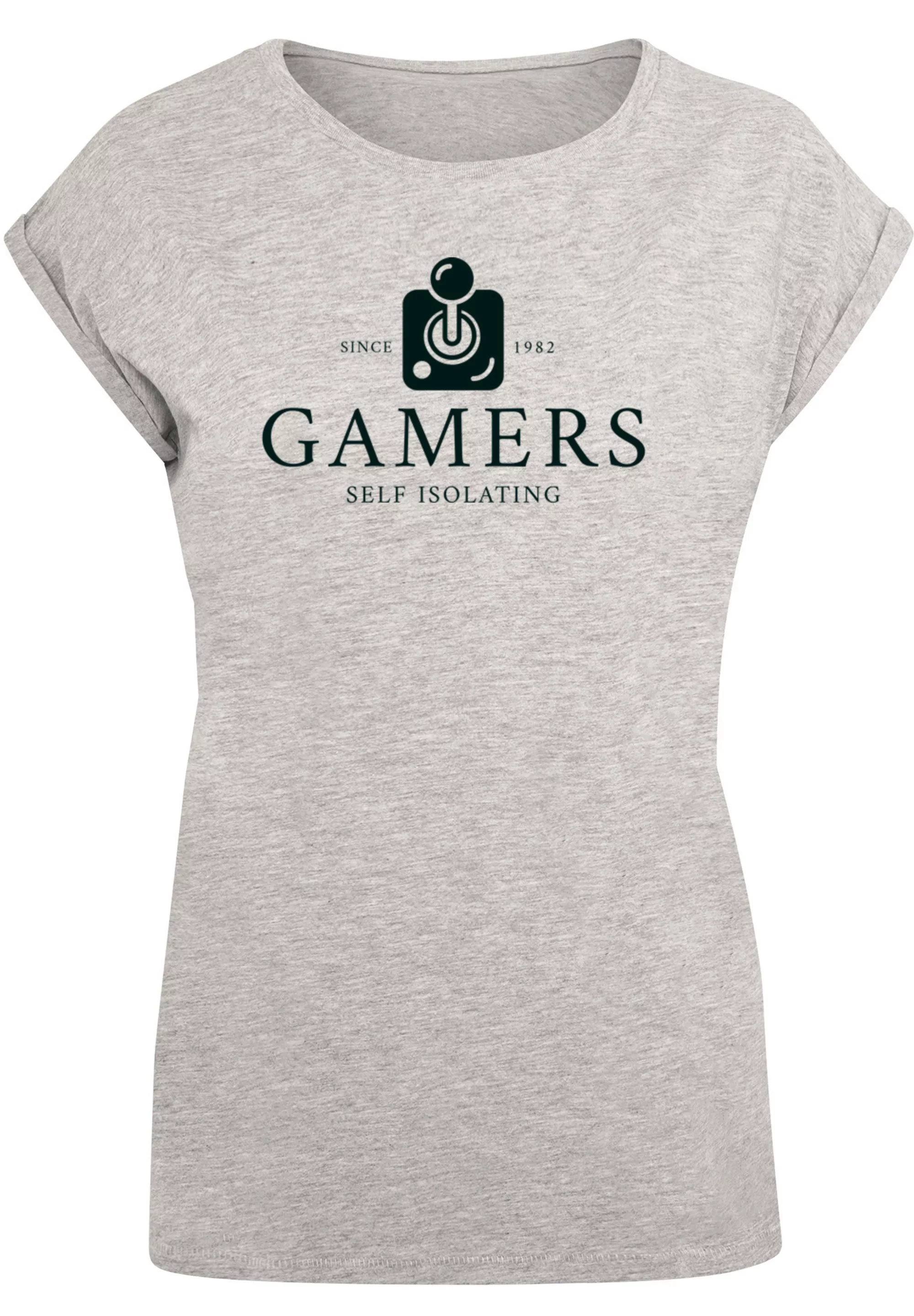 F4NT4STIC T-Shirt "Retro Gaming Gamers Self Isolating", Print günstig online kaufen