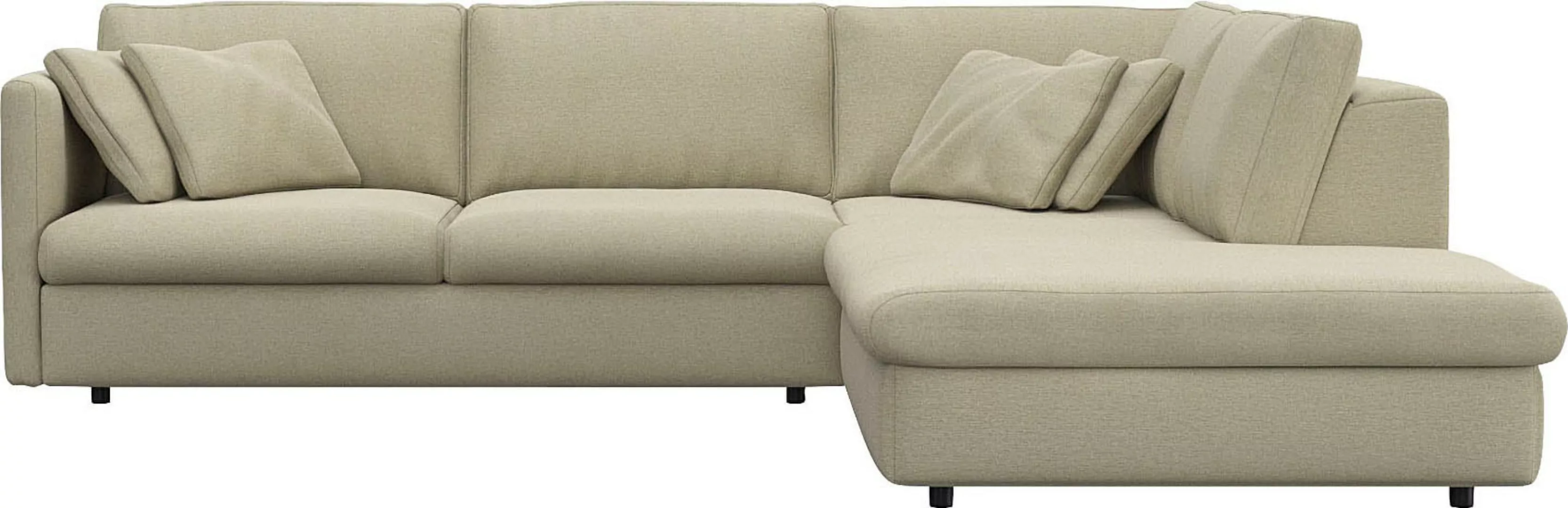 FLEXLUX Ecksofa »Lovane, elegant und zeitlos, bequem, L-Form«, Weich & ansc günstig online kaufen