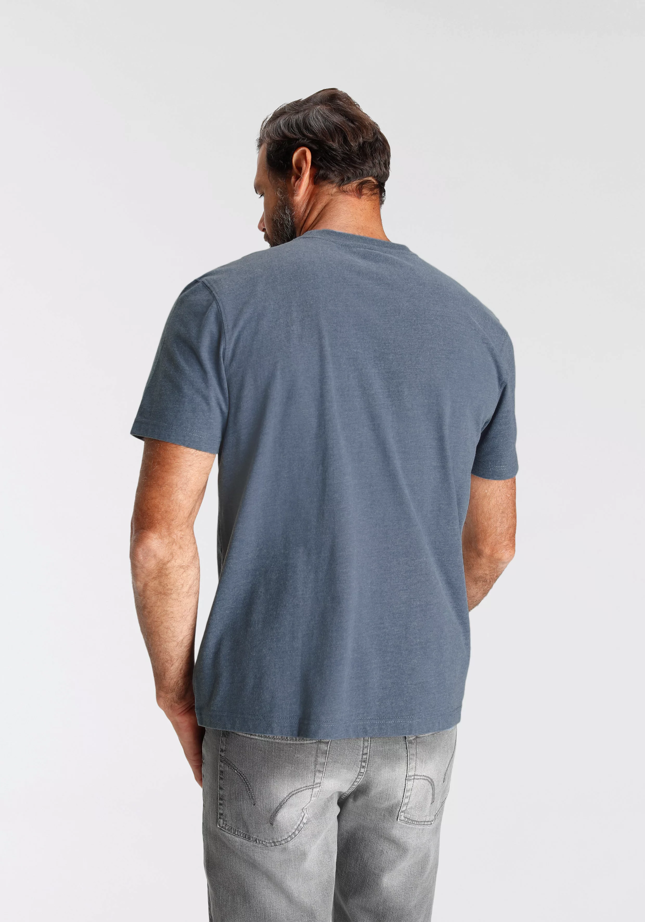 Man's World T-Shirt mit Motivprint günstig online kaufen