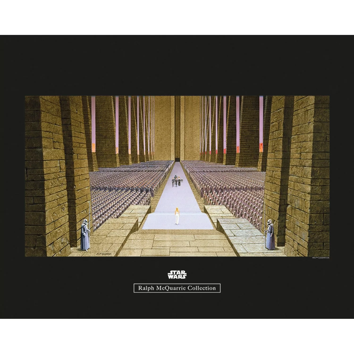 Komar Wandbild Star Wars Ceremony 50 x 40 cm günstig online kaufen