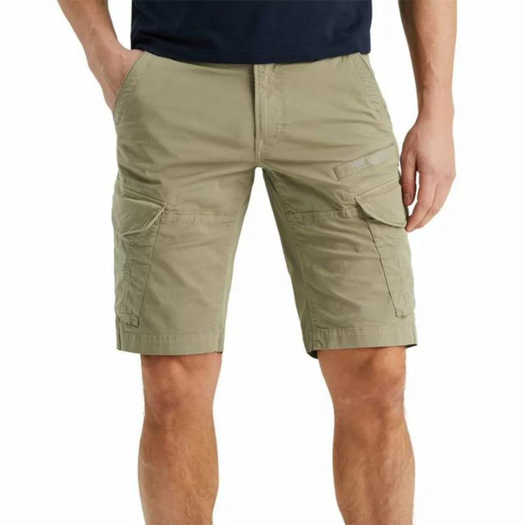 PME Legend Herren Short NORDROP CARGO - Regular Fit - Grau Blau Grün Beige günstig online kaufen