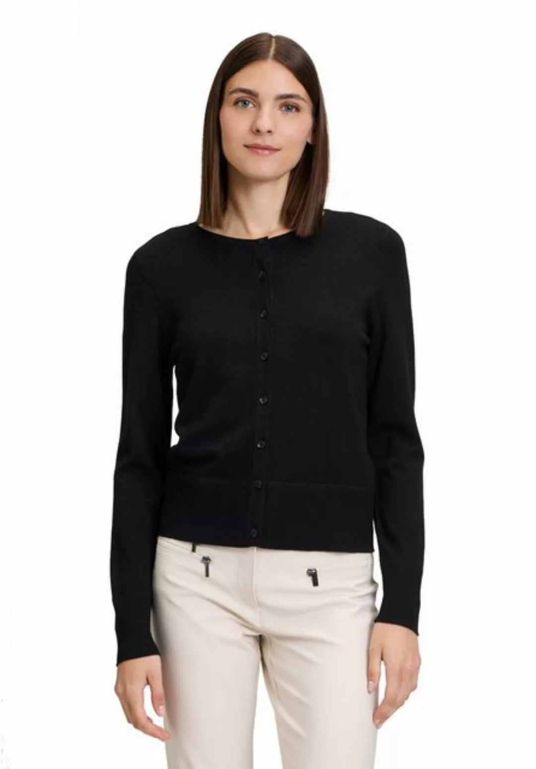 Betty Barclay Strickjacke "Betty Barclay Strick-Cardigan mit Knöpfen", Ripp günstig online kaufen