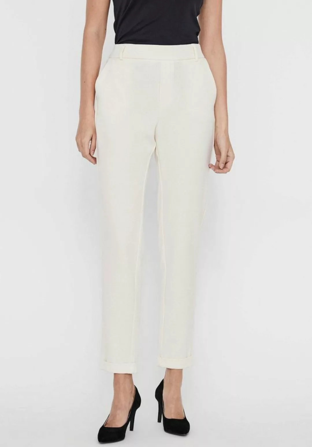 Vero Moda Anzughose VMMAYA MR LOOSE SOLID PANT NOOS knöchelfreie Form mit S günstig online kaufen