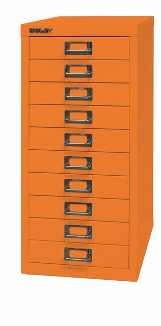 Bisley Aktenschrank MultiDrawer Schubladenschrank in Orange - Maße: H 59 x günstig online kaufen