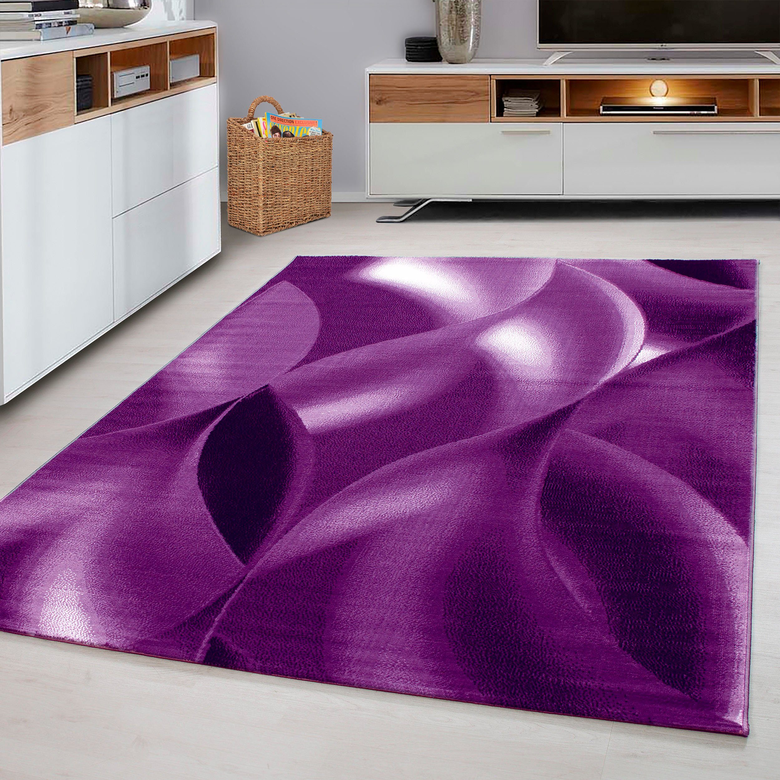 Ayyildiz Teppiche Teppich »PLUS 8010«, rechteckig, 6 mm Höhe, Läufer, gemus günstig online kaufen