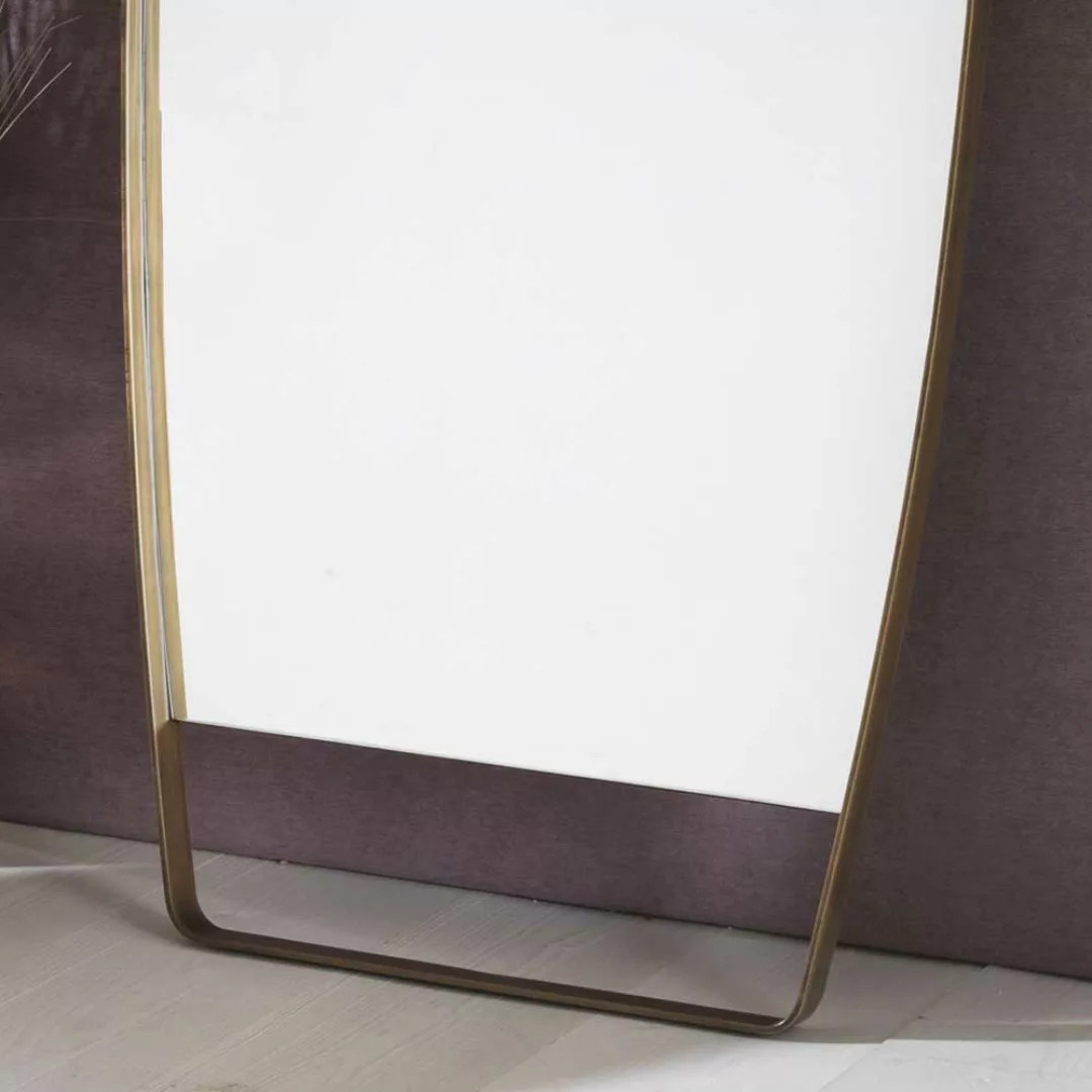 Schlafzimmerspiegel in Bronzefarben Retro Look günstig online kaufen