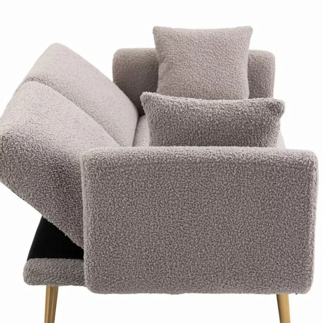 WISHDOR Sofa 2 Sitzer Couch Sessel Schlafsofa Schlafsessel Schlafcouch mit günstig online kaufen