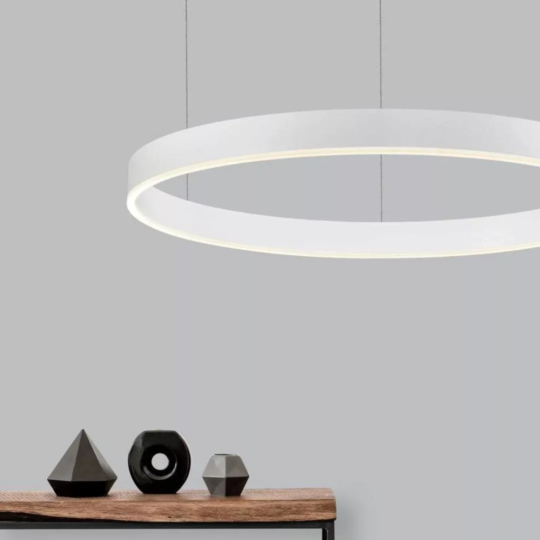 LED Pendelleuchte Motif in Weiß 48W 3360lm günstig online kaufen