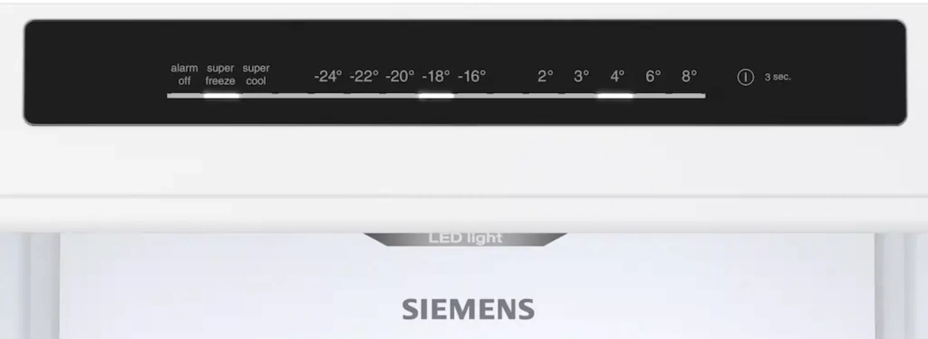 SIEMENS Kühl-/Gefrierkombination »KG36N2IBF«, KG36N2IBF, 186 cm hoch, 60 cm günstig online kaufen