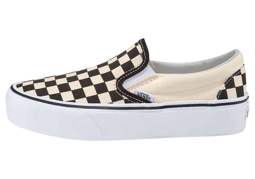 Vans Plateausneaker "Classic Slip-On Platform Checkerboard" günstig online kaufen