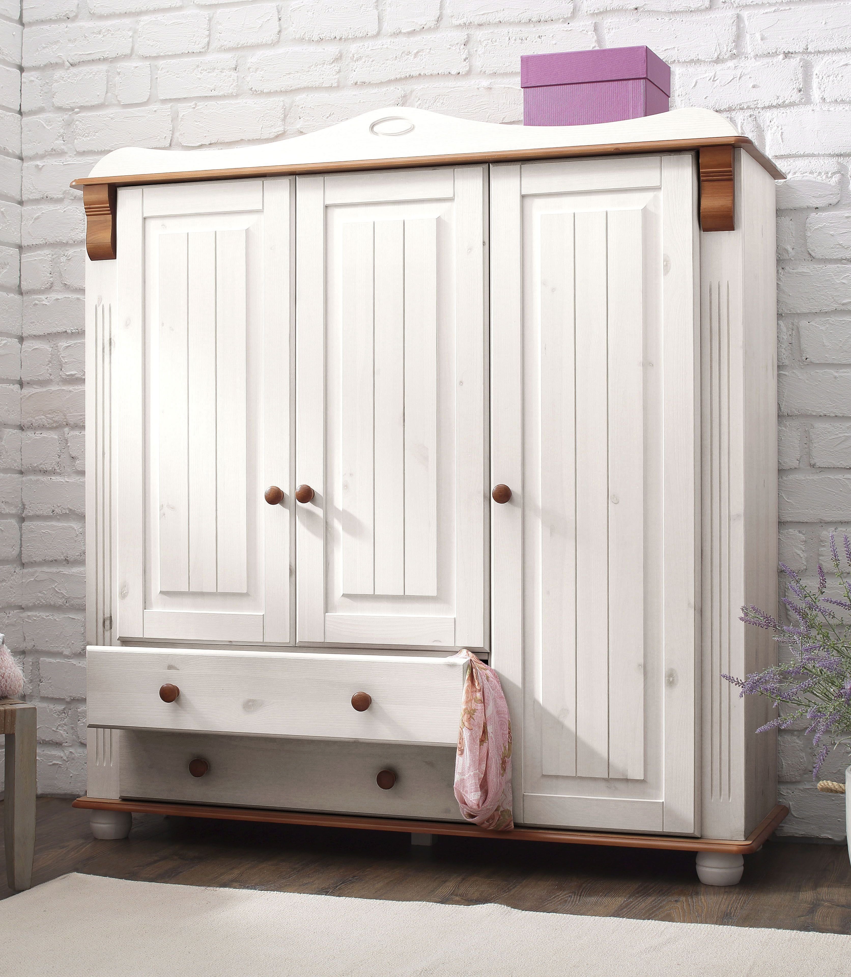 Home affaire Wäscheschrank "Adele, Mehrzweckschrank", (2 Breiten: 93/130 cm günstig online kaufen