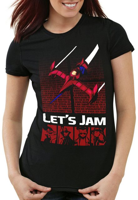 style3 T-Shirt Let's Jam Space Cowboy bebop anime manga günstig online kaufen