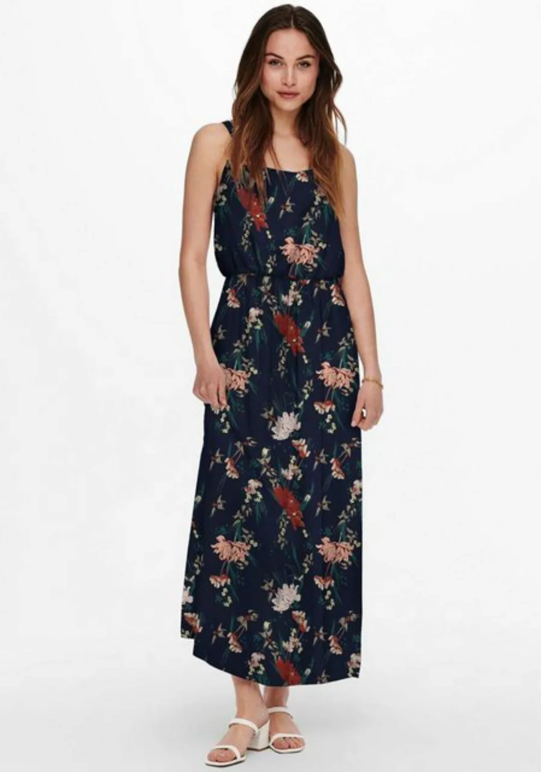 ONLY Maxikleid ONLNOVA LIFE VIS STRAP MAXI DRESS AOP günstig online kaufen