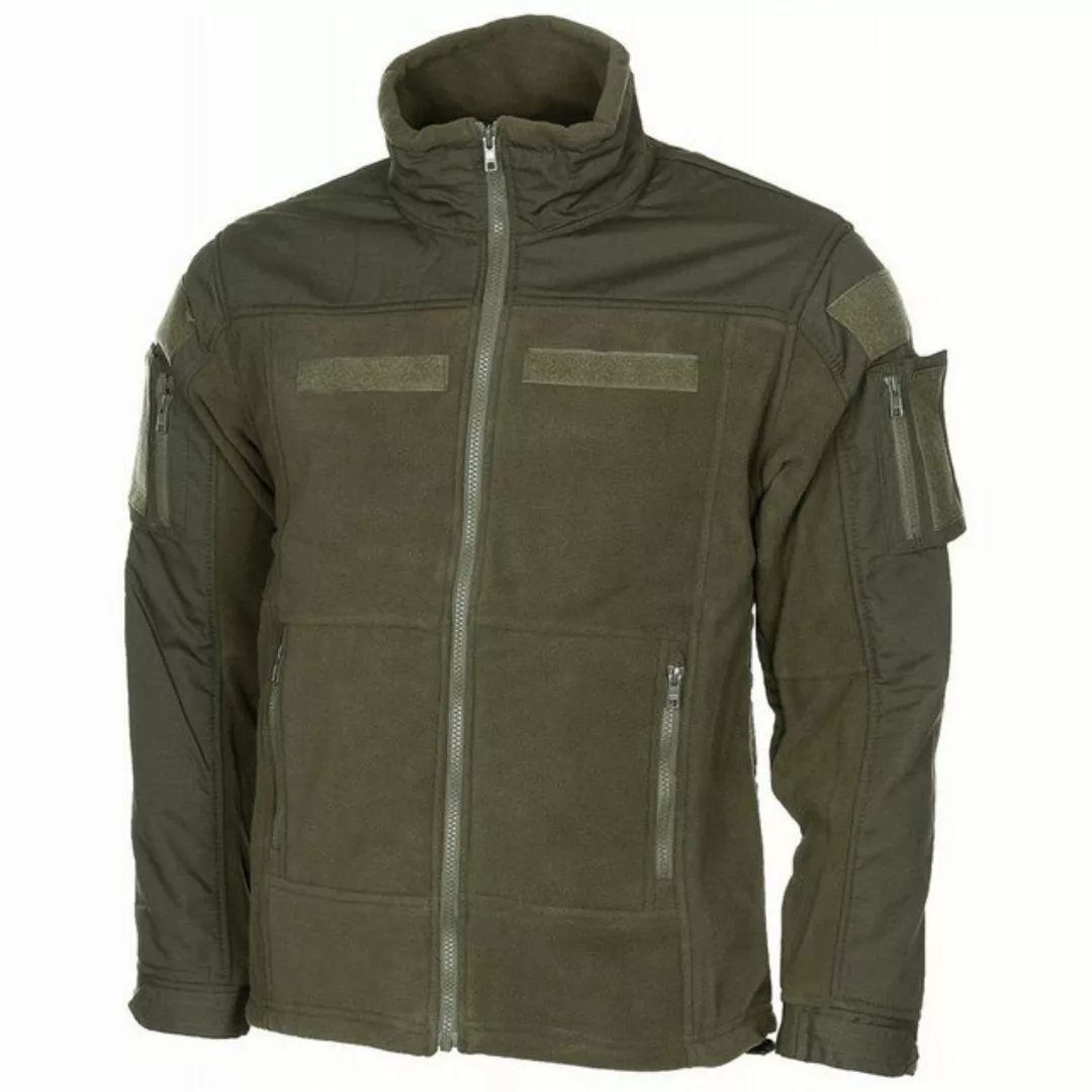 MFH Outdoorjacke Trekking Fleece-Jacke, "Combat", oliv XL günstig online kaufen