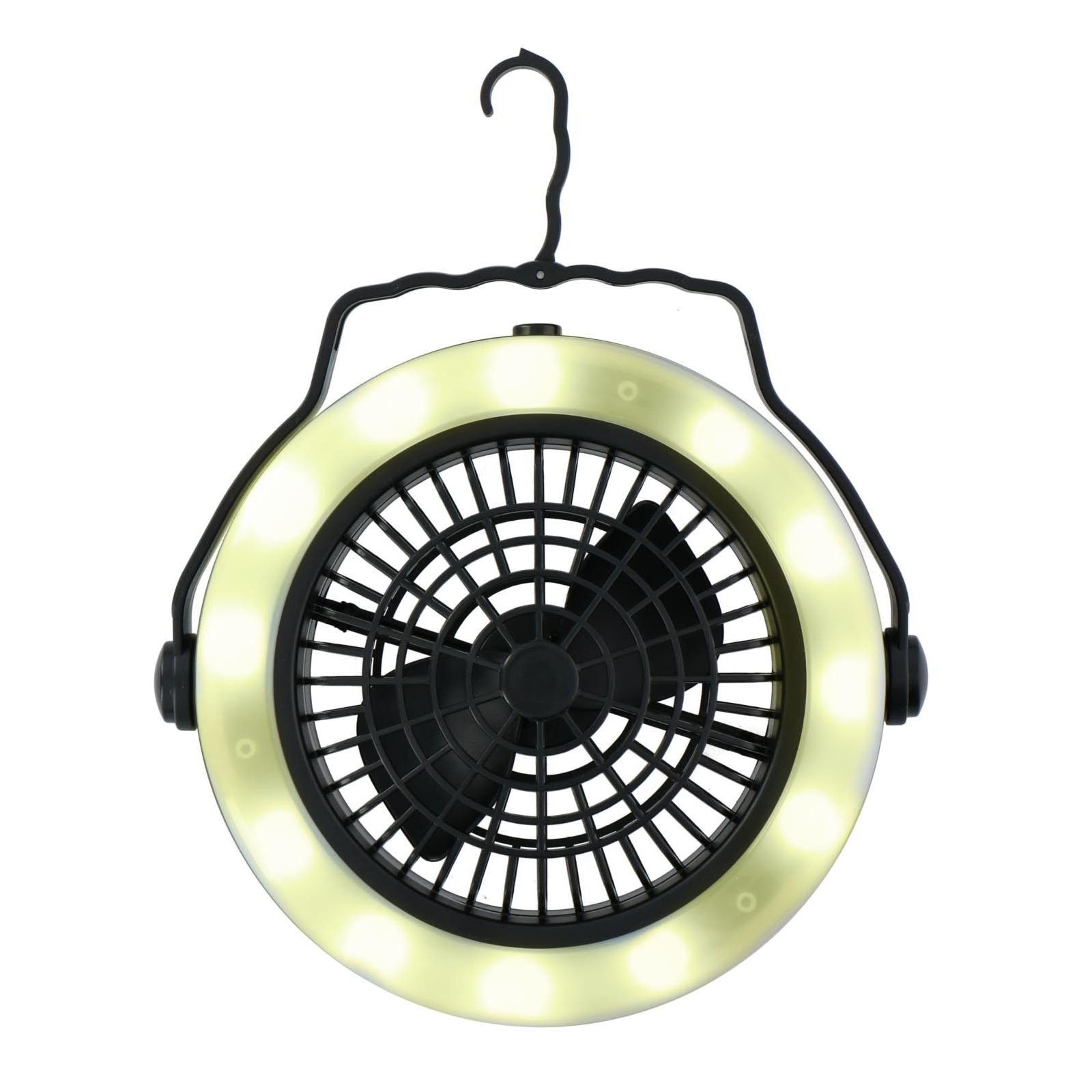 Grundig Tischventilator 2in1 LED Camping Lampe günstig online kaufen