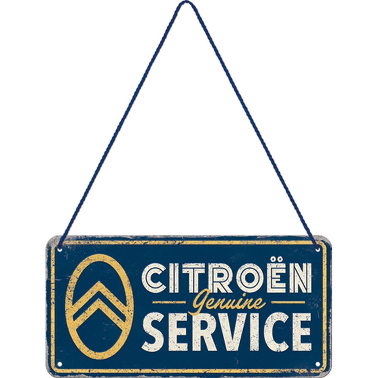 Nostalgic-Art Hängeschild Citroen Citroen Genuine Service günstig online kaufen