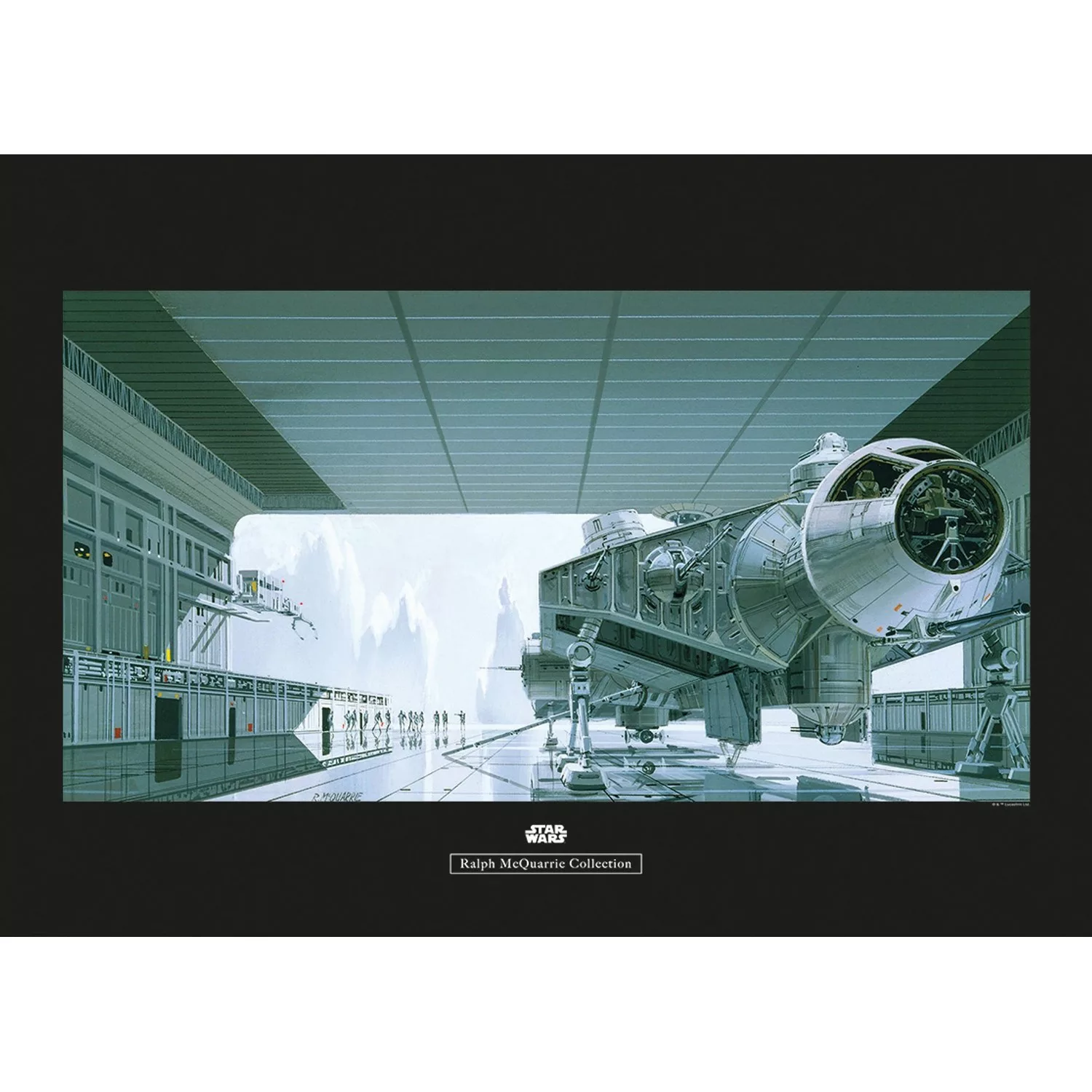 Komar Wandbild Star Wars Shuttle 70 x 50 cm günstig online kaufen