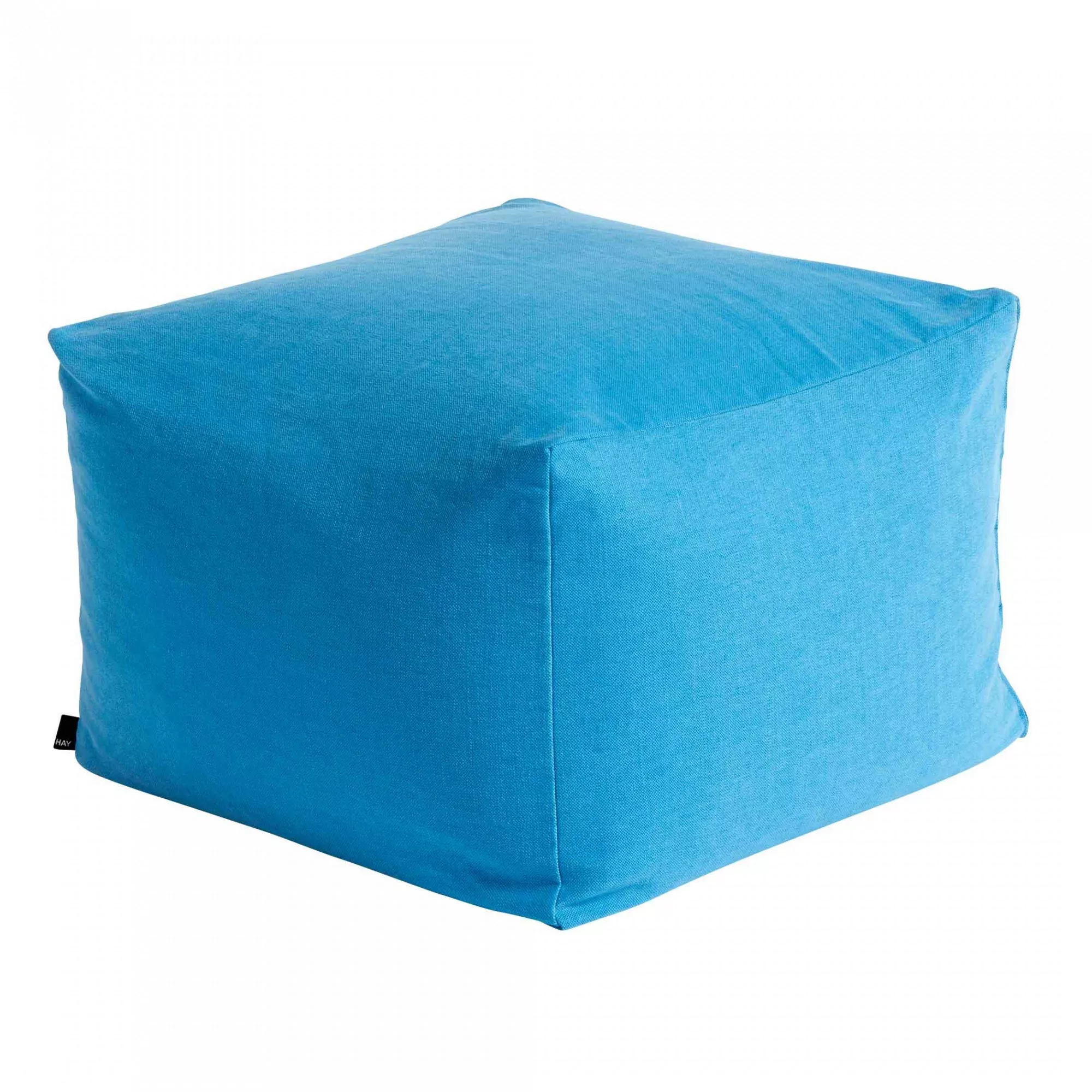 HAY - Pouf - perserblau/Stoff Linara/LxBxH 59x59x40cm günstig online kaufen