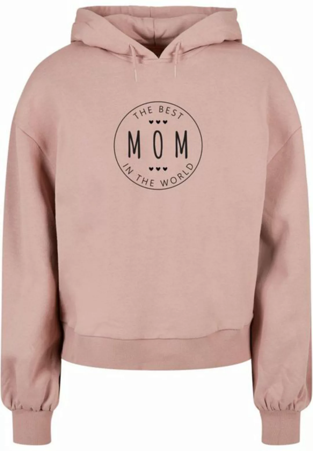 Merchcode Kapuzenpullover "Damen Ladies Mothers Day - The best mom Oversize günstig online kaufen