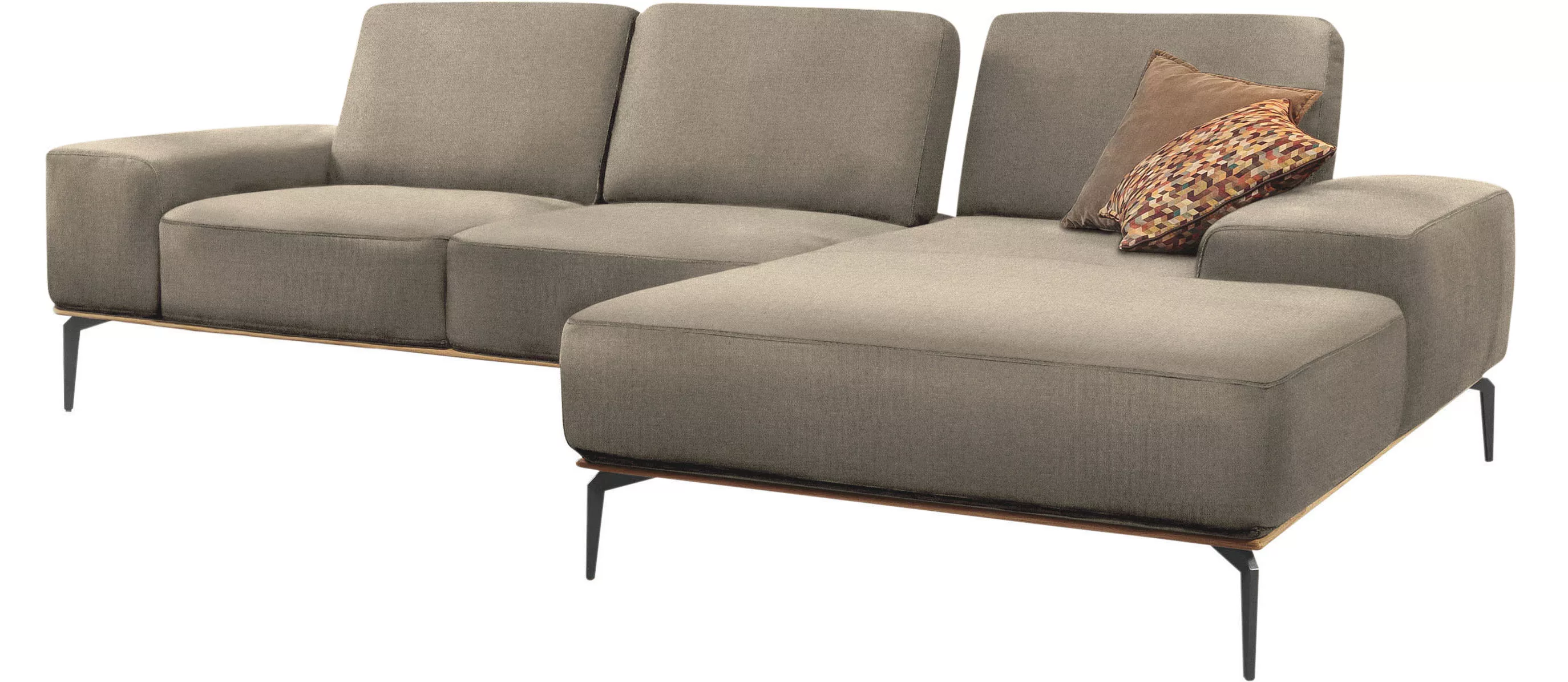 W.SCHILLIG Ecksofa "run, Designsofa mit tollem Sitzkomfort, bequem, L-Form" günstig online kaufen