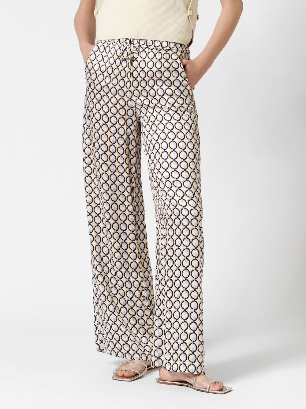 ROSNER Schlupfhose Mara_355 mit Punkte-Print günstig online kaufen