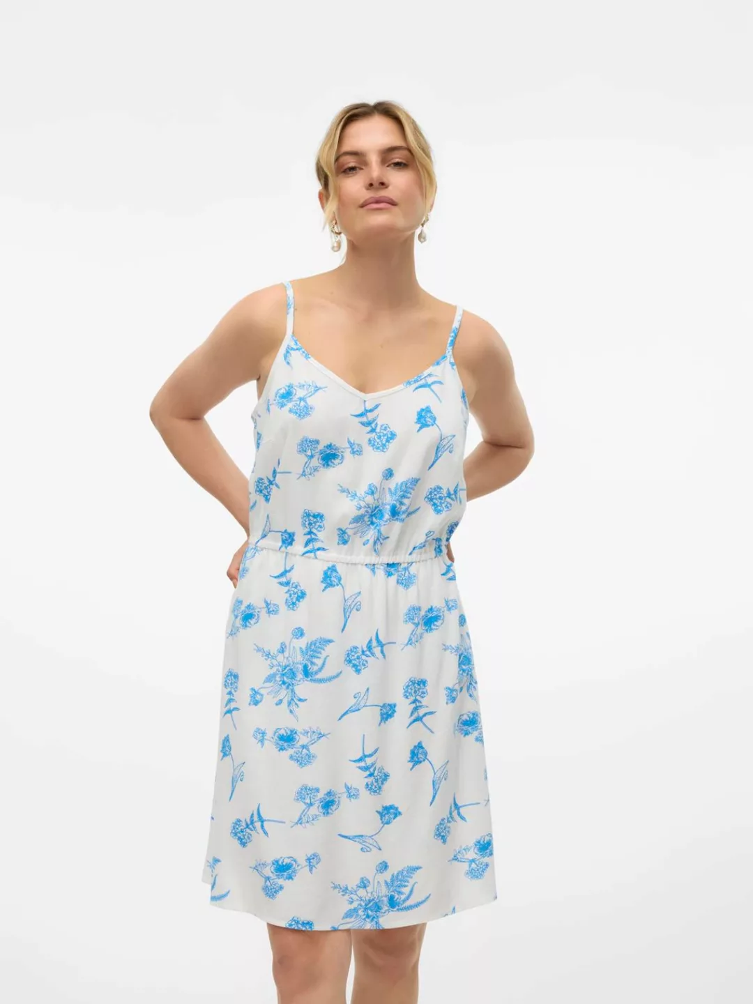 Vero Moda Sommerkleid VMMYMILO SINGLET SHORT DRESS WVN GA günstig online kaufen