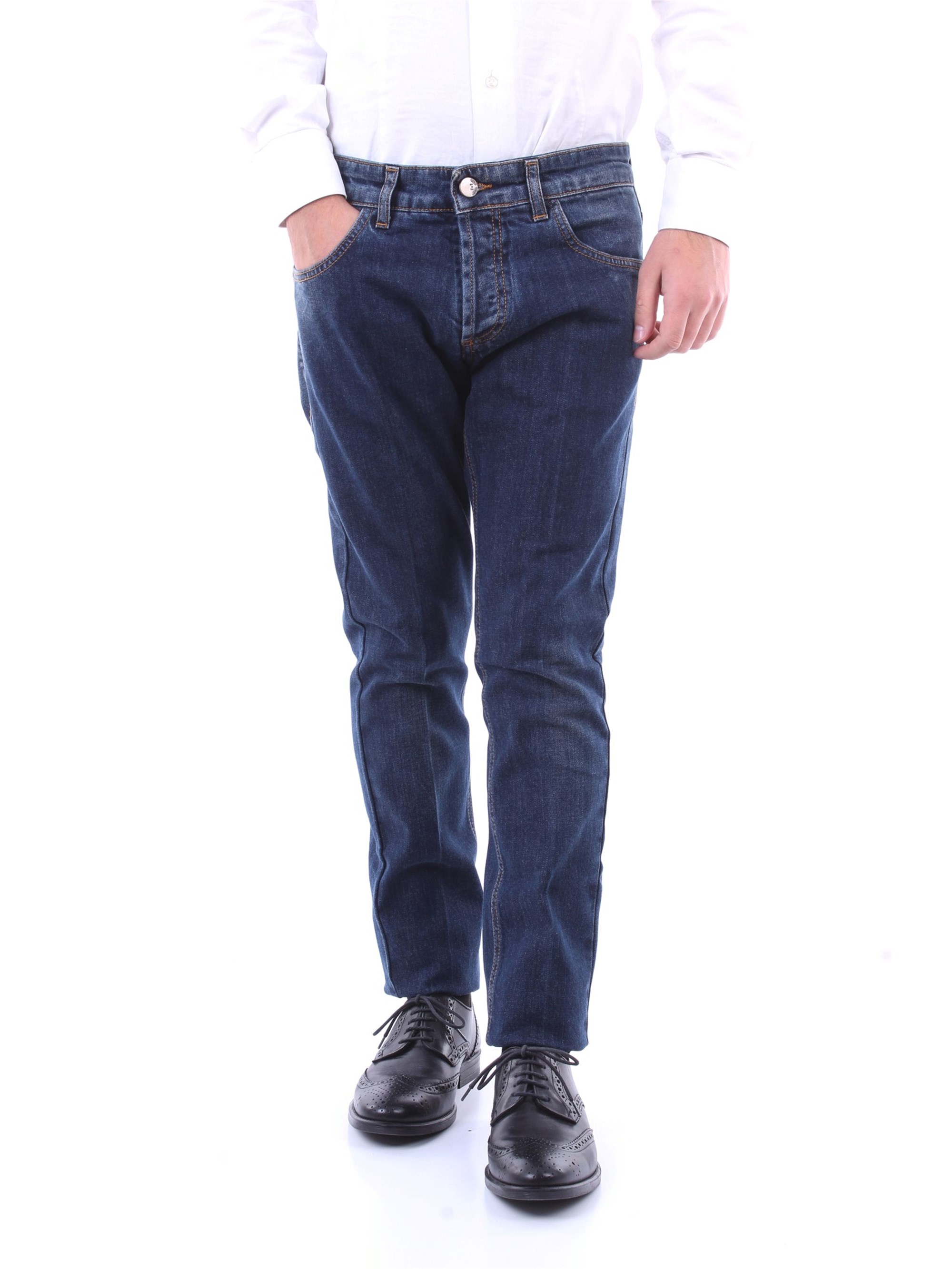 ENTRE AMIS schlank Herren Dunkle Jeans günstig online kaufen